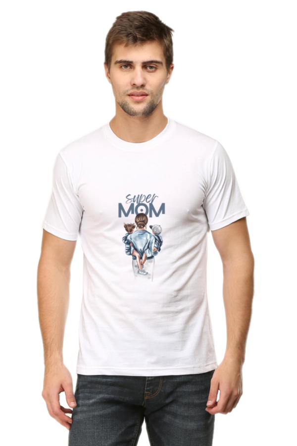 Supermom Male Classic Crew T-Shirt - Image 2